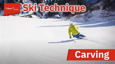 Ski Technique Demonstration | Long Turns [Carving] - YouTube