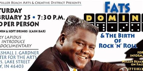 Fats Domino Film Screening - the Birth of Rock N Roll - PanoramaNOW ...