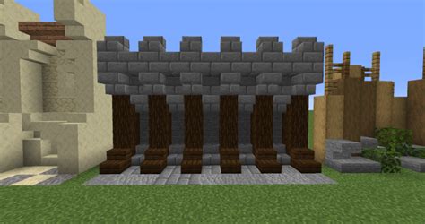 7 simple Wall Designs Minecraft Map