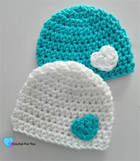 Little Heart Crochet Preemie Hat Free Pattern Crochet For You