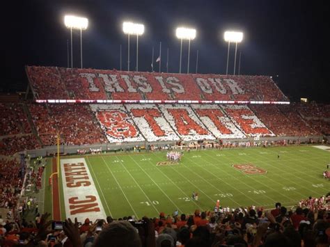 NC State Will Have to Provide its own Energy in Empty Stadium - Sports ...