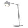 Verve™ Designer Series LED Desk Lamp with USB Port, Adjustable White + RGB Light, Silver/Gray ...
