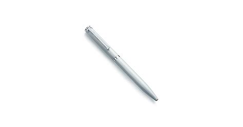 Executive Tiffany T-clip retractable ballpoint pen in white lacquer. | Tiffany & Co.