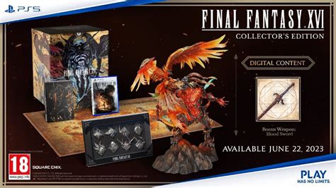 Final Fantasy XVI: Square Enix rivela i contenuti di Deluxe e Collector ...