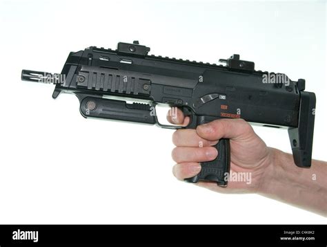 The MP7 is a German submachine gun manufactured by Heckler & Koch (H&K) and chambered for the 4 ...