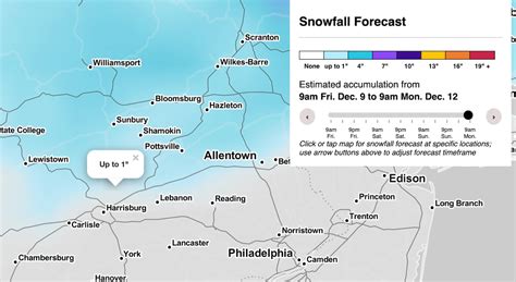 How much snow will fall in Pa. this weekend?: Interactive map - pennlive.com