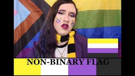 Makeup Tutorial - Non-Binary Flag - YouTube