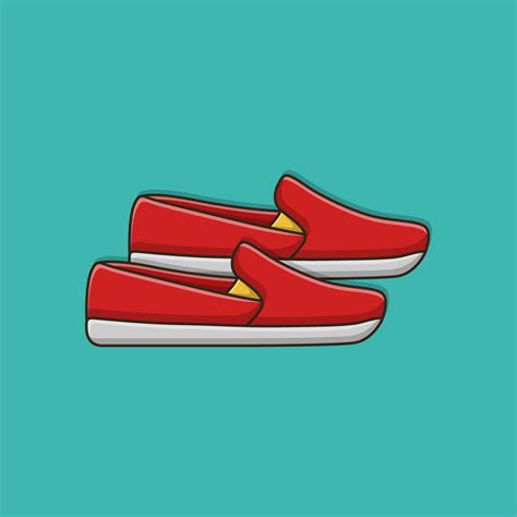 Cartoon Shoes Fashion Style 18939119 Vector Art at Vecteezy