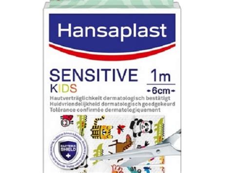 Hansaplast Plasters – Sensitive Kids - 1m x 6cm