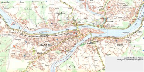 Passau Map - Passau Germany • mappery