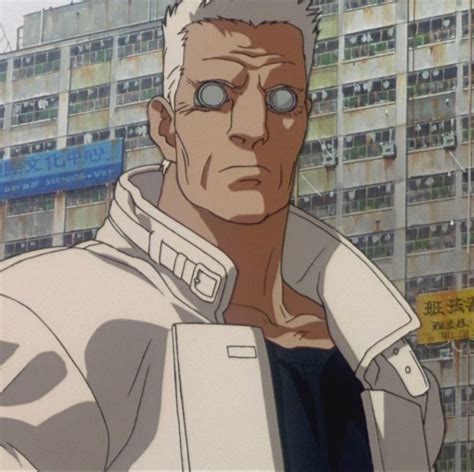 Ghost in the Shell - Batou | Ghost in the shell, Anime movies, 90s anime