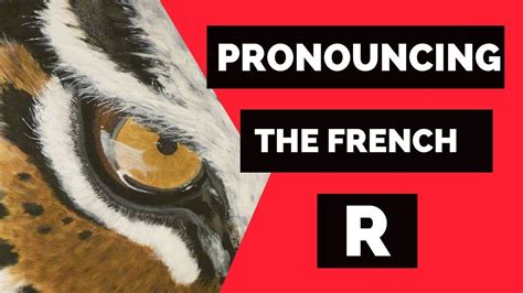 French R pronunciation exercises ☠️ Learn to say the French R correctly | How to speak french ...