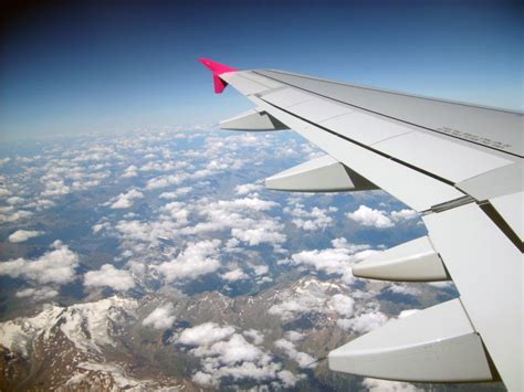 View from Plane Window | Copyright-free photo (by M. Vorel) | LibreShot