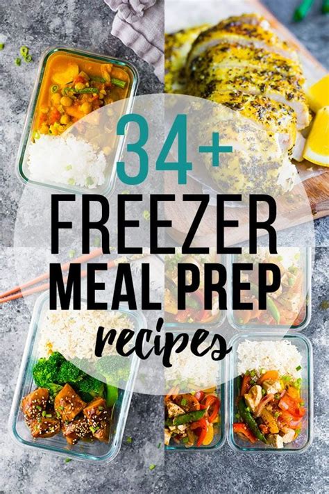 32 Freezer-Friendly Meal Prep Recipes | Healthy freezer meals, Freezable meal prep, Freezer ...