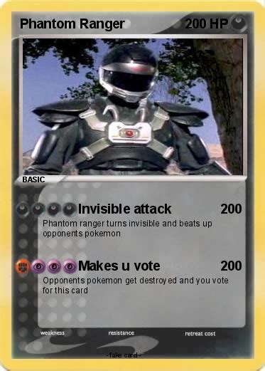 Pokémon Phantom Ranger - Invisible attack - My Pokemon Card