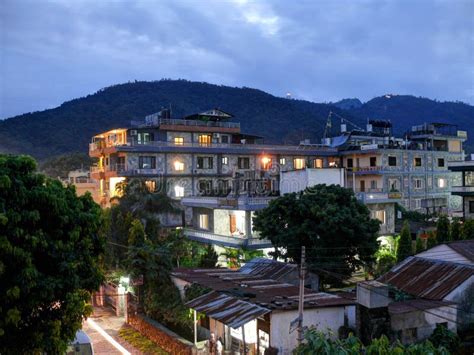 Lake Side in Pokhara in Night, Nepal Editorial Photo - Image of city, water: 57965336