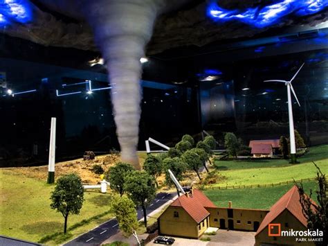 Diorama Tornado, Diorama Twister Park Makiet Mikroskala | Diorama, Park, Tornado