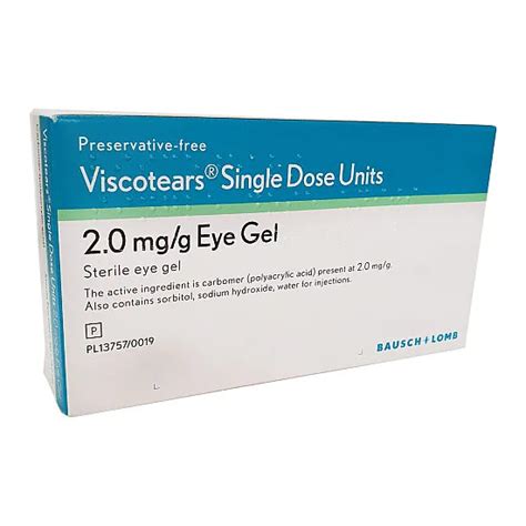 Viscotears 0.2% Dry Eye Treatment - Single Dose Units, 30 Pack – Vision Pharmacy