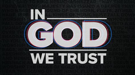 In God We Trust | Famliy Life Church | A Church in New Oxford, PA