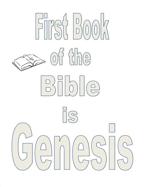 Genesis | Sunday School Coloring Pages ~ Sunday School Lessons of Plenty