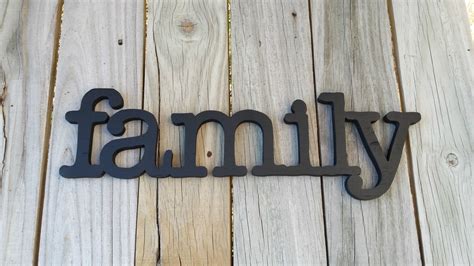 Wooden family sign wall hanging wall decorFree shipping