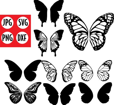 Butterfly Bundle Svg Butterfly Svg Butterfly Wings Svg - Etsy Finland