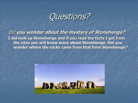 PPT - Stonehenge Mystery PowerPoint Presentation, free download - ID:2162650