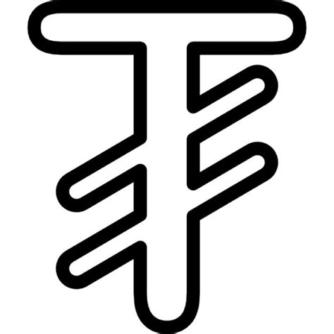 Mongolia tughrik currency symbol Icons | Free Download