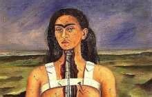 Frida Kahlo's artwork entitled The Broken Column (Source: Kahlo, F ...