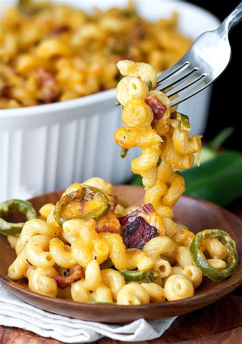 Bacon Jalapeño Mac and Cheese