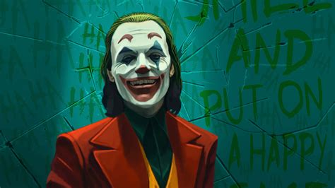 Download The Joker's menacing laughter Wallpaper | Wallpapers.com