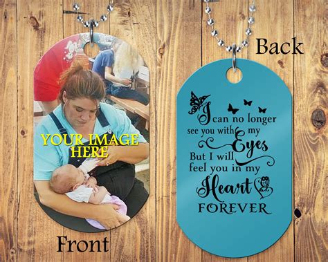 Memorial Jewelry Husband, Memorial Dogtag, in Memory Necklace, Memorial Wife - Etsy | Memorial ...