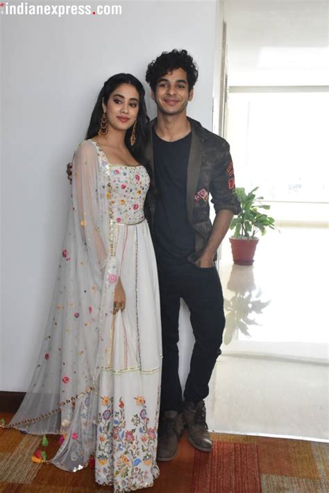 Janhvi Kapoor and Ishaan Khatter were a sight for sore eyes during Dhadak promotions in Jaipur ...