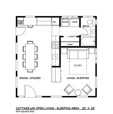 7 floor plans for tiny Cape Cod-style houses