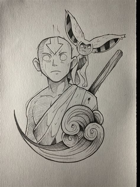 #avatar #the #last #airbender Art Drawings Sketches Simple, Cartoon Drawings, Cool Drawings ...