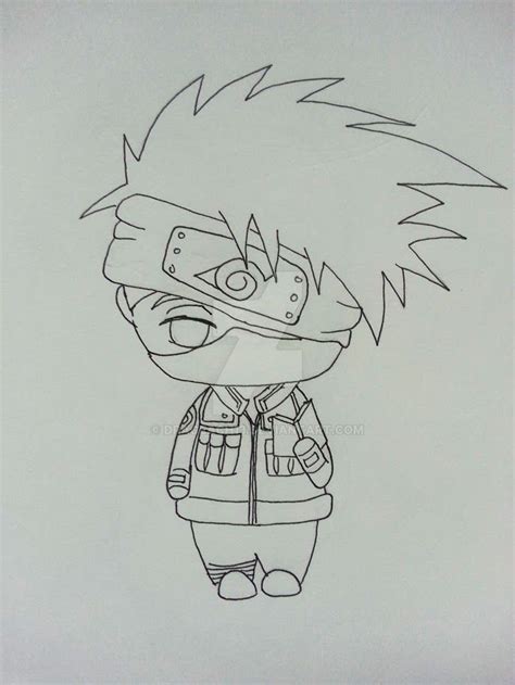 Chibi Kakashi by Drageach13 on DeviantArt