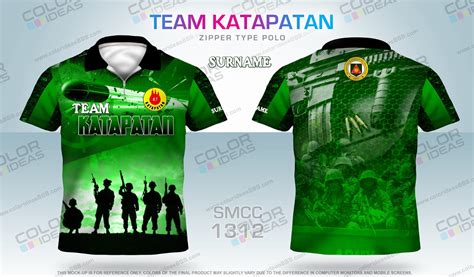 ng hukbong katihan TEAM KATAPATAN pilipinas LOGO Full Sublimation Polo Shirt（freecustom name ...