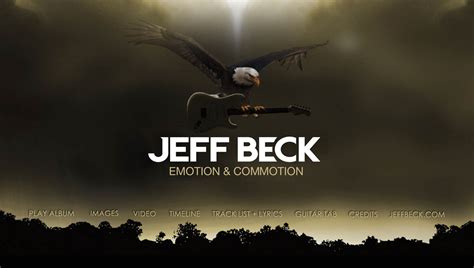 Entertainment Jeff Beck Signed Emotion & Commotion Poster Art Print ...