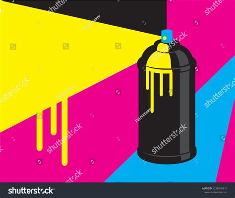 Graffiti Art Template Stock Vector (Royalty Free) 1236018316