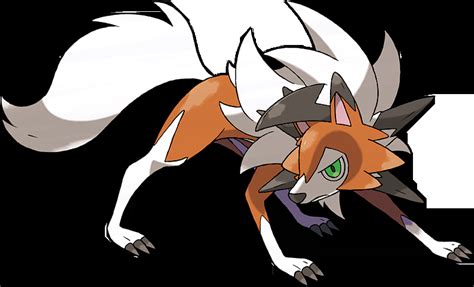 Pokemon #4744 Lycanroc-Dusk Rare Picture - For Pokemon Go Players