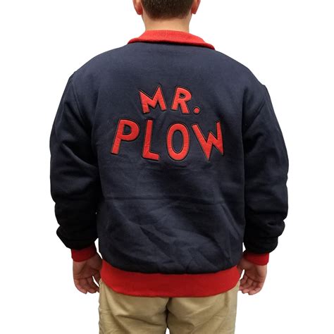 Mr. Plow Jacket Homer Simpson Simpsons Snow Removal Coat Costume Cosplay My Name - Walmart.com