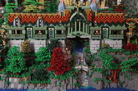 A 200,000 piece LEGO recreation of Rivendell that will blow your mind | Geek Culture