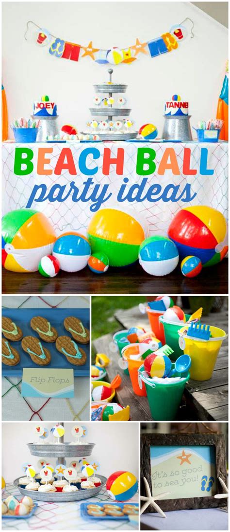 Kids Beach Party Ideas