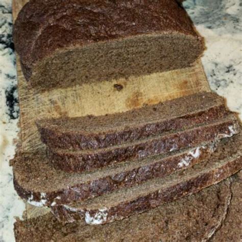 Bread Machine Pumpernickel Bread Recipe