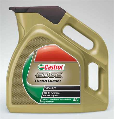 Castrol EDGE 5W40 Turbo Diesel Fully Synthetic Engine Motor Oil - 4 ...