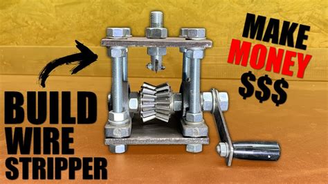 Copper wire stripping machine homemade - saysupermarket