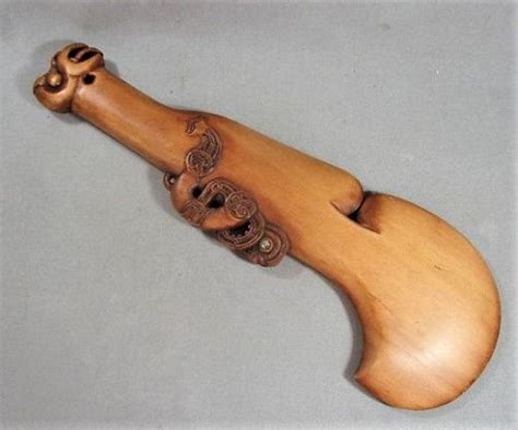 Maori Club Mahaiki Patu - 20th Century - Exceptional Quality Carving (item #1405751)