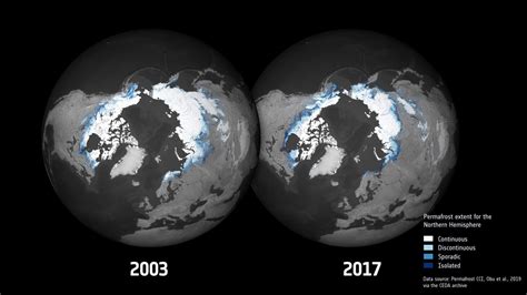 Detailed new maps show thawing in Arctic permafrost