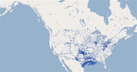 U.S. Natural Gas Pipelines - United States of America | GIS Map Data ...