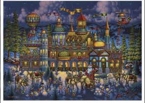 Eric Dowdle Christmas Puzzles | Gorgeous Folk Art Jigsaw Puzzles